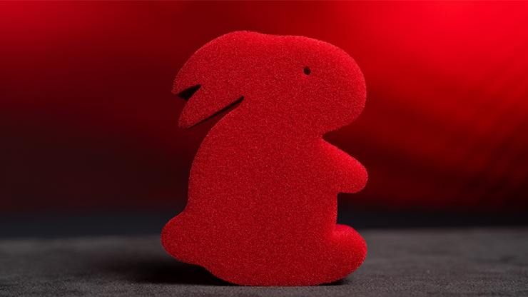 Magic Sponge Bunny Rabbit Set (Red) by Murphy’s Magic