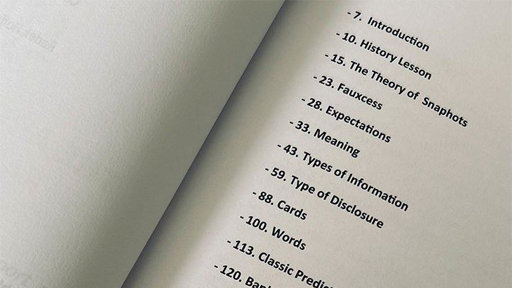 The Art of Revealing by Radek Hoffman